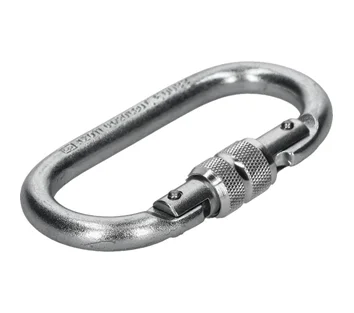 RidgeGear | RGK1 | 17mm Steel Screwgate Karabiner