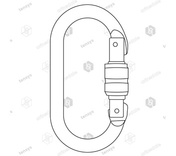 Protekt · Karabiner - Screwgate · 25kN