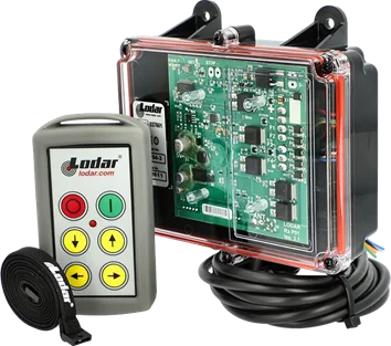 Lodar · Wireless Radio Remote System · 4 Function Receiver & Transmitter