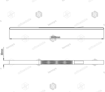 50mm · 1.0 Tonne · Flat Web Sling - Endless