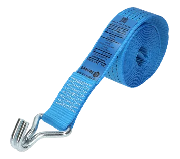 Blue · 50mm · 3.5 metre Strap · Cranked Claw Hook