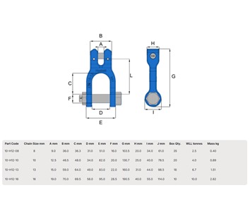Hack10 Clevis Shackle