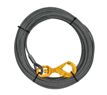 Premier Winch Wire Ropes · Eye Swivel Self Locking Hook
