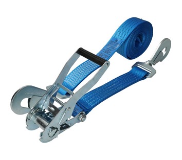 Tensys® · 50mm · 4000daN · LWH · Ratchet Lashing System · Twisted Snap Hooks