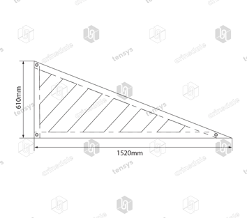 Load Projection Marker - Nearside