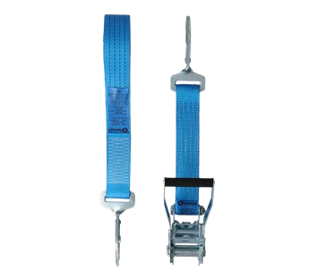 50mm · 4000daN · LWH · Ratchet Lashing System · Twisted Snap Hooks