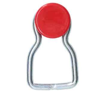 Bobbin Roller with Waisted Ring · Red