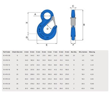 Hack10 Eye Sling Hook