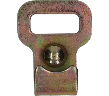 25mm · 1500daN · Flat J-Hook · Push Button Spring Catch