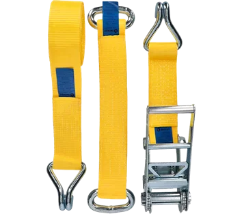 75mm · 5000daN · NH · Car Transporter Strap - Steel Eye · Claw Hooks