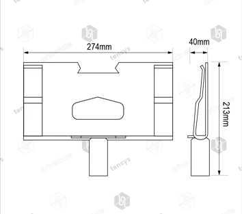 Mounty® · Corner Protector Applicator Head · Large