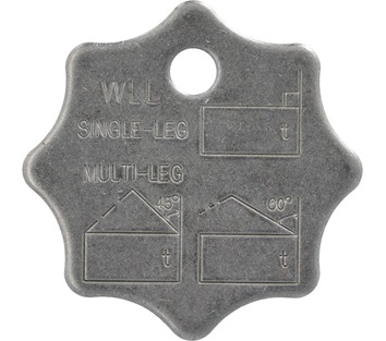 Hackett · Chain Sling ID Tags · Grade 8