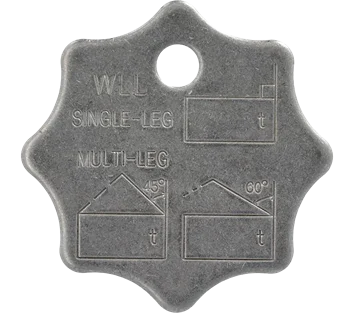 Hackett | Chain Sling ID Tags | Grade 8