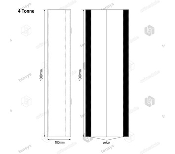 Wear Sleeve to Suit Flat Web Sling 4 Tonne x 1 Metre
