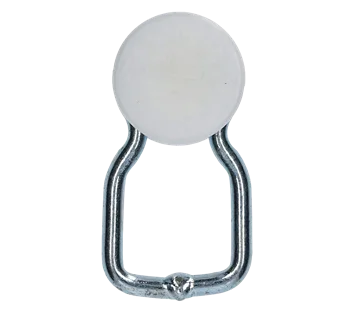 Bobbin Roller with Waisted Ring · White