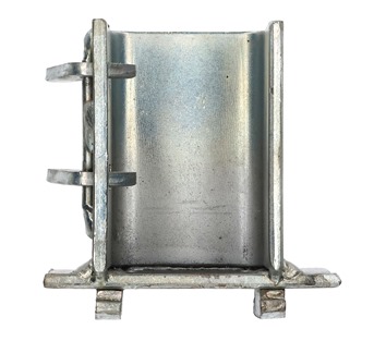 Load Bar Cups to suit 60mm x 40mm x 100mm E Track - Clip Side Only