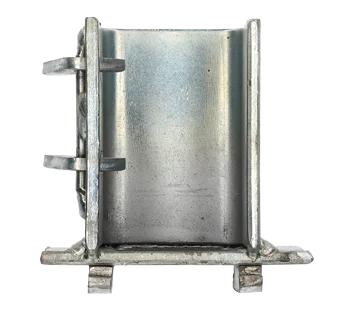 Load Bar Cups to suit 60mm x 40mm x 100mm E Track - Clip Side Only
