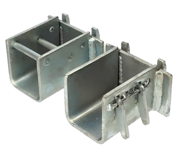 Load Bar Cups to suit 60mm x 40mm x 100mm E Track - Clip and Bar Side