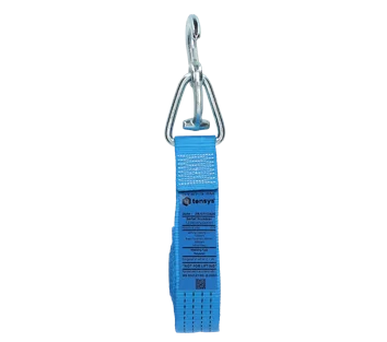Blue · 50mm · 3.5 metre Strap · Swivel T Hook