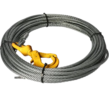Premier Winch Wire Ropes · Eye Swivel Self Locking Hook