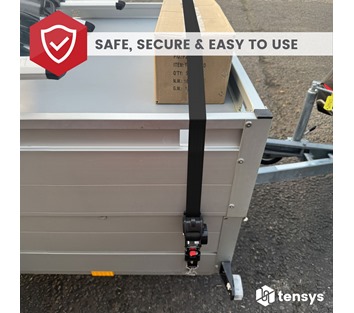 50mm Retractable Ratchet Straps (2-Pack) – Heavy Duty Auto Self-Retracting Tie Down Straps