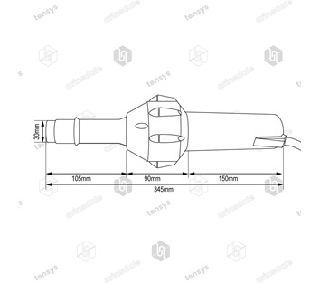 Leister Triac ST Hot Air Gun - 120V