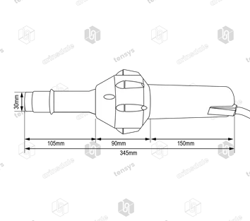 Leister Triac ST Hot Air Gun - 120V