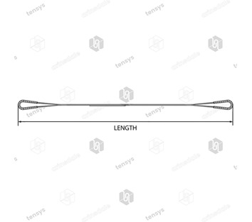 4.0 Tonne Duplex Flat Webbing Sling