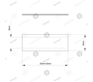 Tensys® · Yellow · Tubular HD Webbing Wear Sleeve · For 50mm Webbing