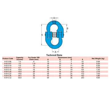 Yoke X-015 G100 Connecting Link