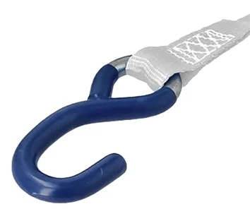 White Ratchet Strap Lashing System