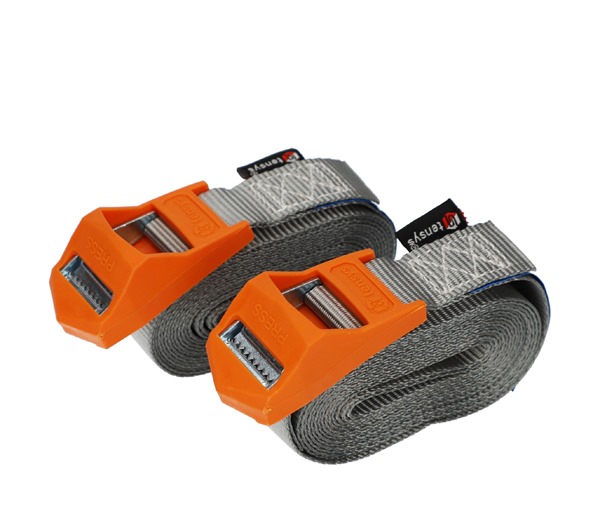 3.0m long 25mm wide cam buckle straps 