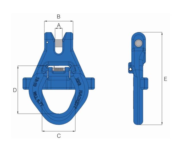 Hack10 Clevis Skip Hook