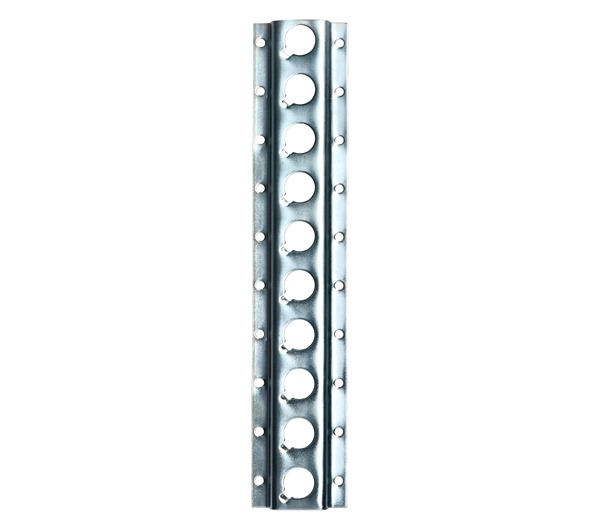 Tensys® · 1806 Style Zinc Plated Anchor Track, 25mm Holes - 3.05m