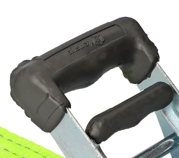 Hi vis 50mm wide car transporter ratchet tensioner straps