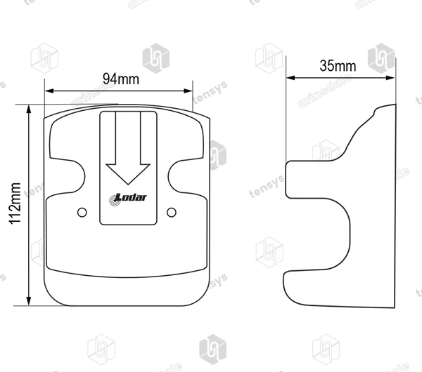 Lodar · Locator for all Standard and IP Series Transmitters