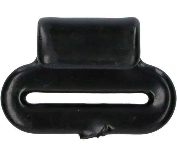 25mm · 800daN · Flat J-Hook (Black Coated)