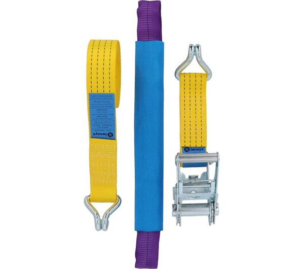 50mm · 4000daN · NH · Car Transporter Strap - Soft Eye · Claw Hooks