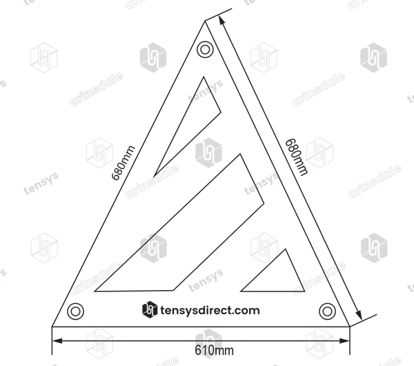 Load Projection Marker - Rear