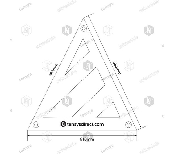 Tensys® · Load Projection Marker - Rear