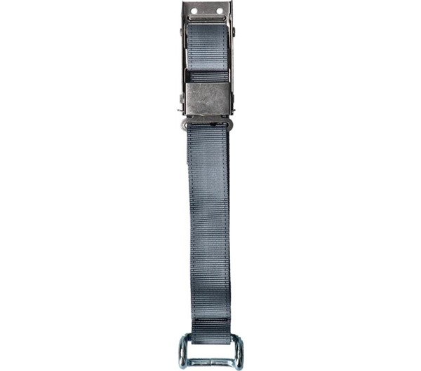 Tensys® · 45mm · Curtainside Bottom Strap Assembly · SS Locking OC Buckle + Closed Rave Hook