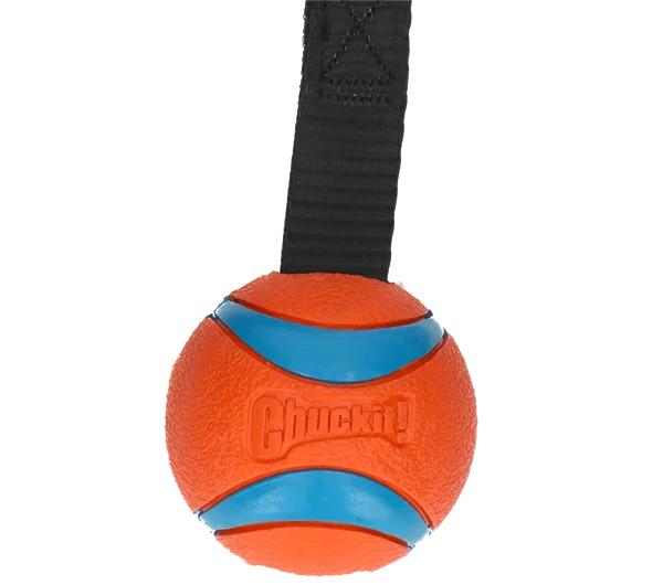 Heavy Duty Tipper Sheet Pull Strap with Chuckit® Throwing Ball