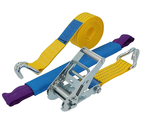 50mm · 4000daN · NH · Car Transporter Strap - Soft Eye · Claw Hooks