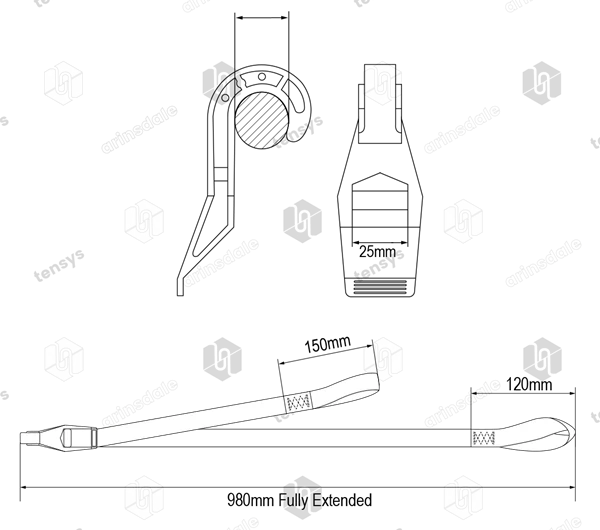 Roll Pallet Cage Straps