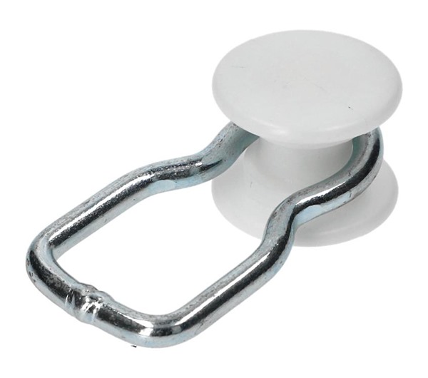 Tensys® · Bobbin Roller with Waisted Ring · White