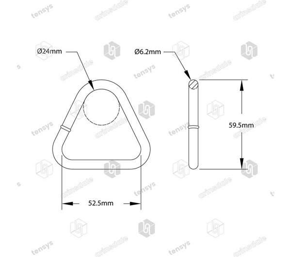 Tensys® · 50mm · 1000daN · Delta