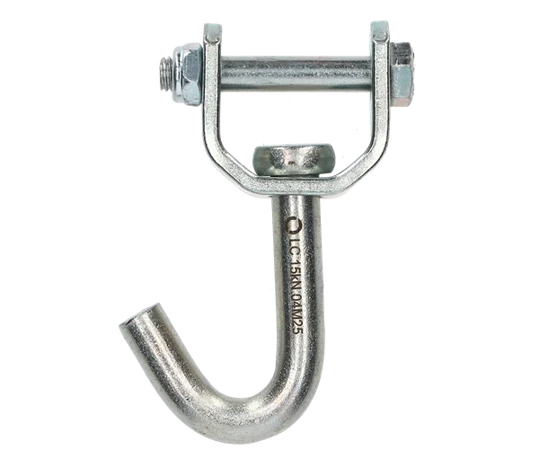 Swivel Single Claw Hook MBL 3000 daN to suit 35mm webbing