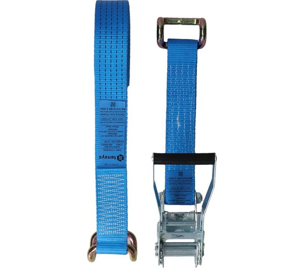 Tensys® · 50mm · 5000daN · LWH · Ratchet Lashing System · Closed Rave Hooks