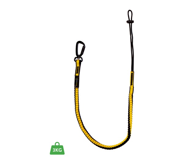 RidgeGear RGTL8-3 Elastic Tool Lanyard with Choke Cord