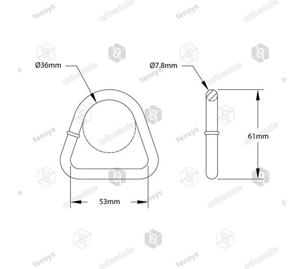 Tensys® · 50mm · 2000daN · Delta